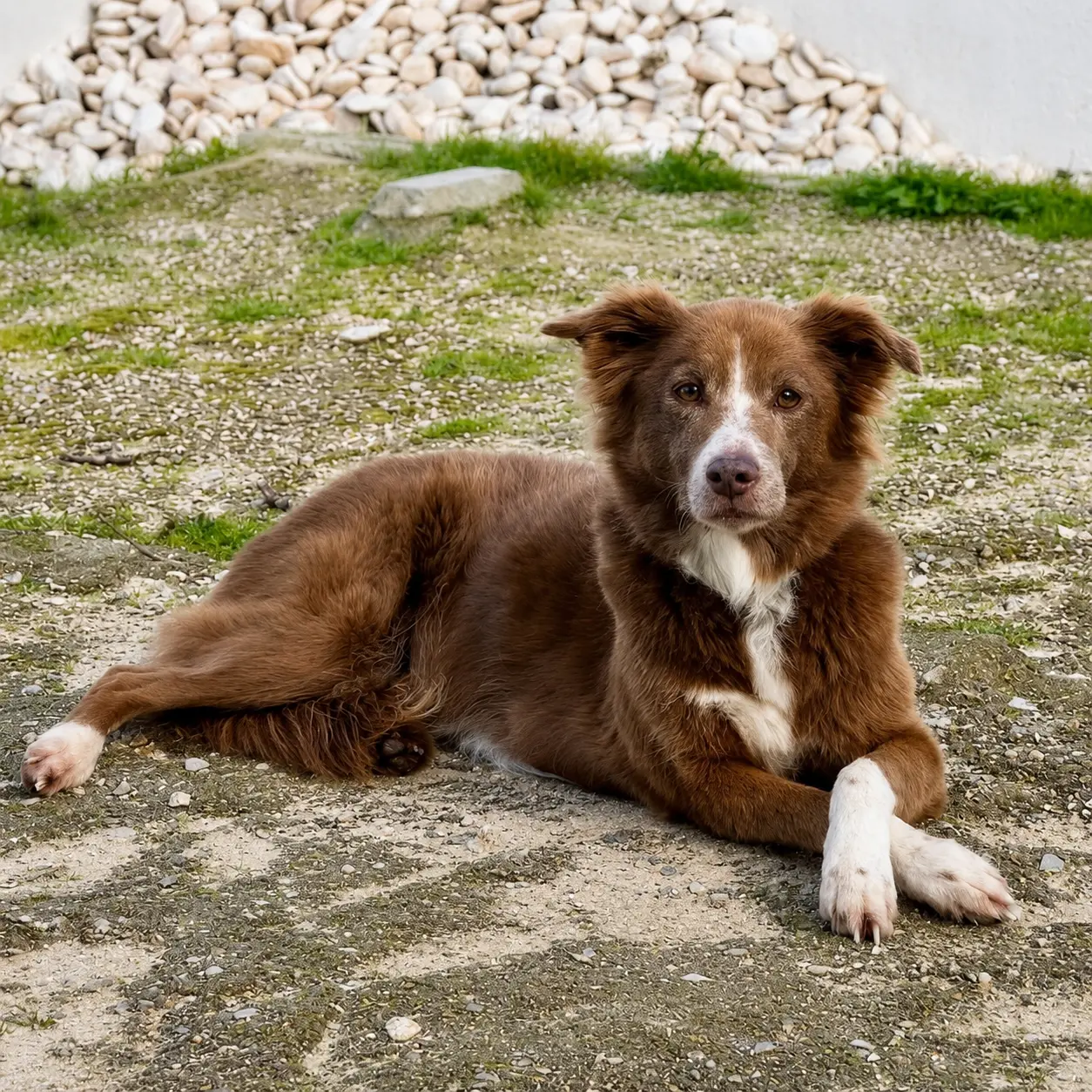 Holly, um dos lindões de quatro patas